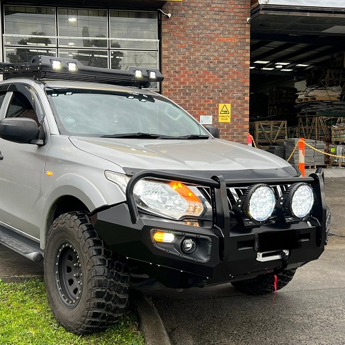 Bull bar For Mitsubishi Triton MQ (d) Bull bar For Mitsubishi Triton MQ