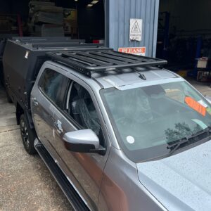 YKINGS ALUMINIUM FLAT PLATFORM ROOF RACK FOR ISUZU D-MAX 2012-2026 DUAL CAB