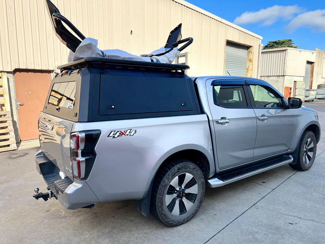 Ykings4x4 STEEL TUB CANOPY FOR ISUZU DMAX 2012-2022