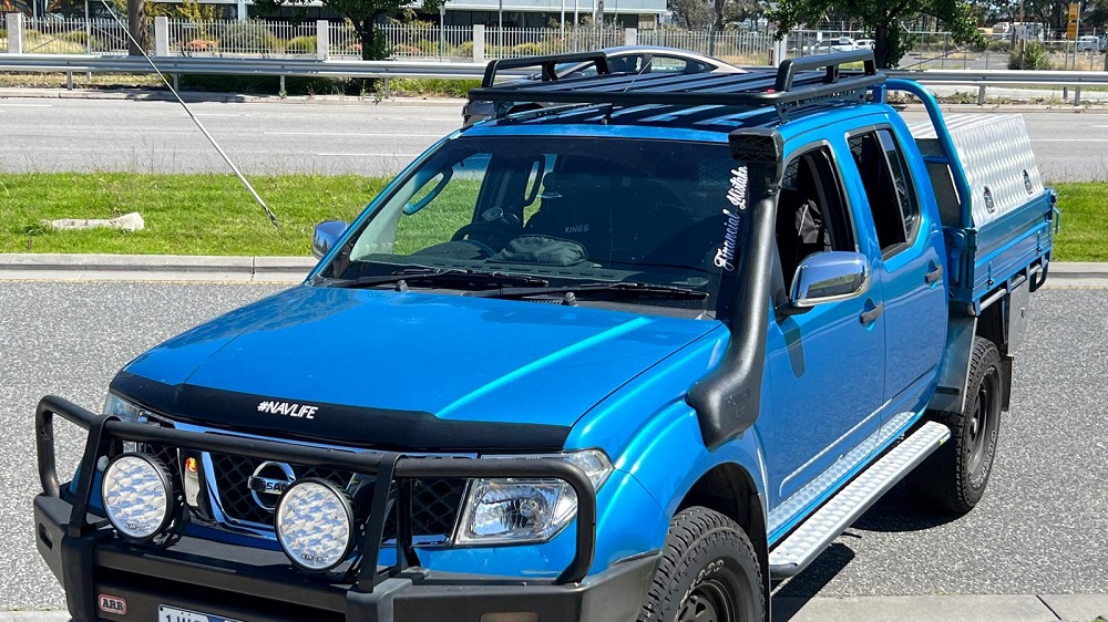 Ykings4x4 ALUMINIUM PLATFORM ROOF RACK FOR NISSAN NAVARA D40