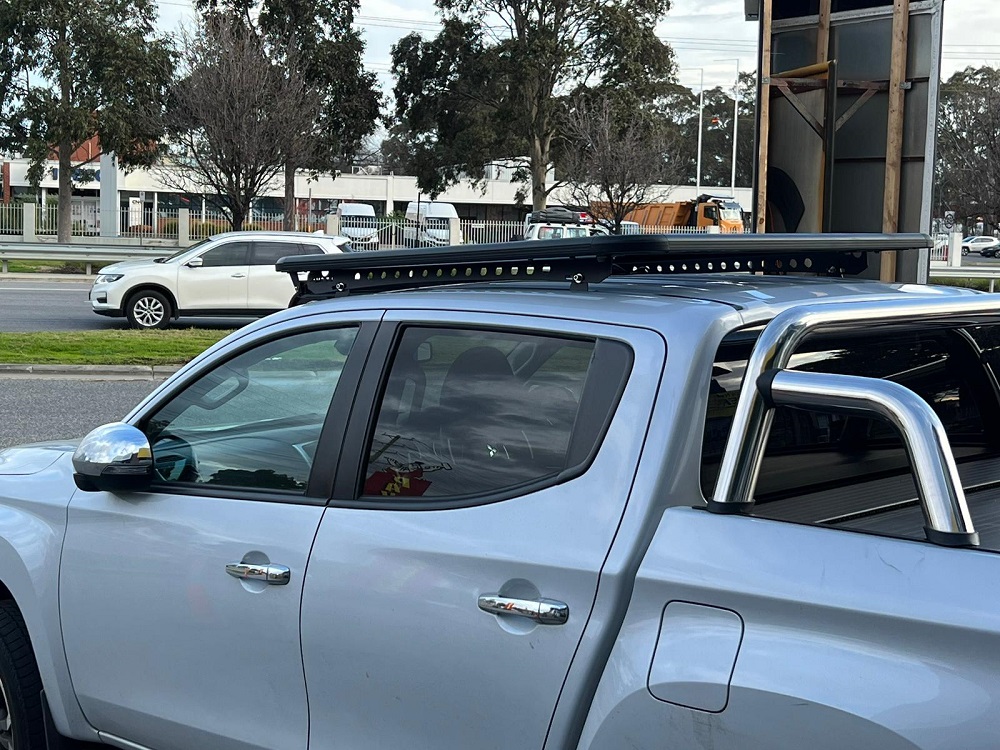 Ykings4x4 aluminium platform roof rack for mitsubishi triton mq-mr