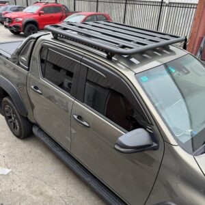 YKINGS ALUMINIUM PLATFORM ROOF RACK FOR TOYOTA HILUX DUAL CAB 2005-2026 N70-N80-N90 ( ALL MODELS)