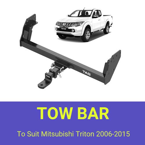 TAG HEAVY DUTY TOW BAR TO SUIT MITSUBISHI TRITON (2006-2015) TAG HEAVY DUTY TOW BAR TO SUIT MITSUBISHI TRITON (2006-2015)