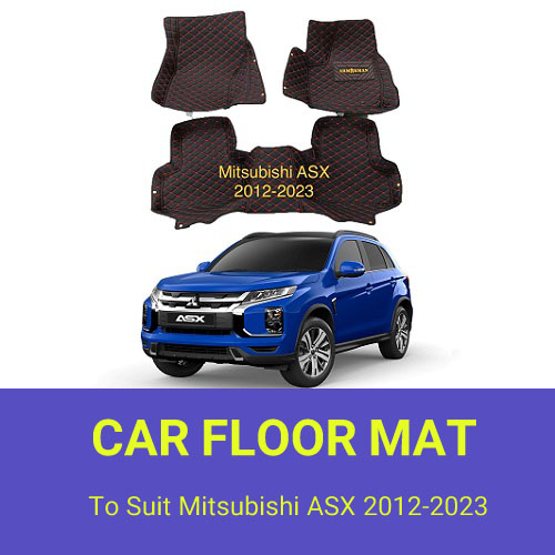 3D Moulded PU leather Waterproof Car Floor Mats For Mitsubishi ASX 2012-2023 -a 3D Moulded PU leather Waterproof Car Floor Mats For Mitsubishi ASX 2012-2023