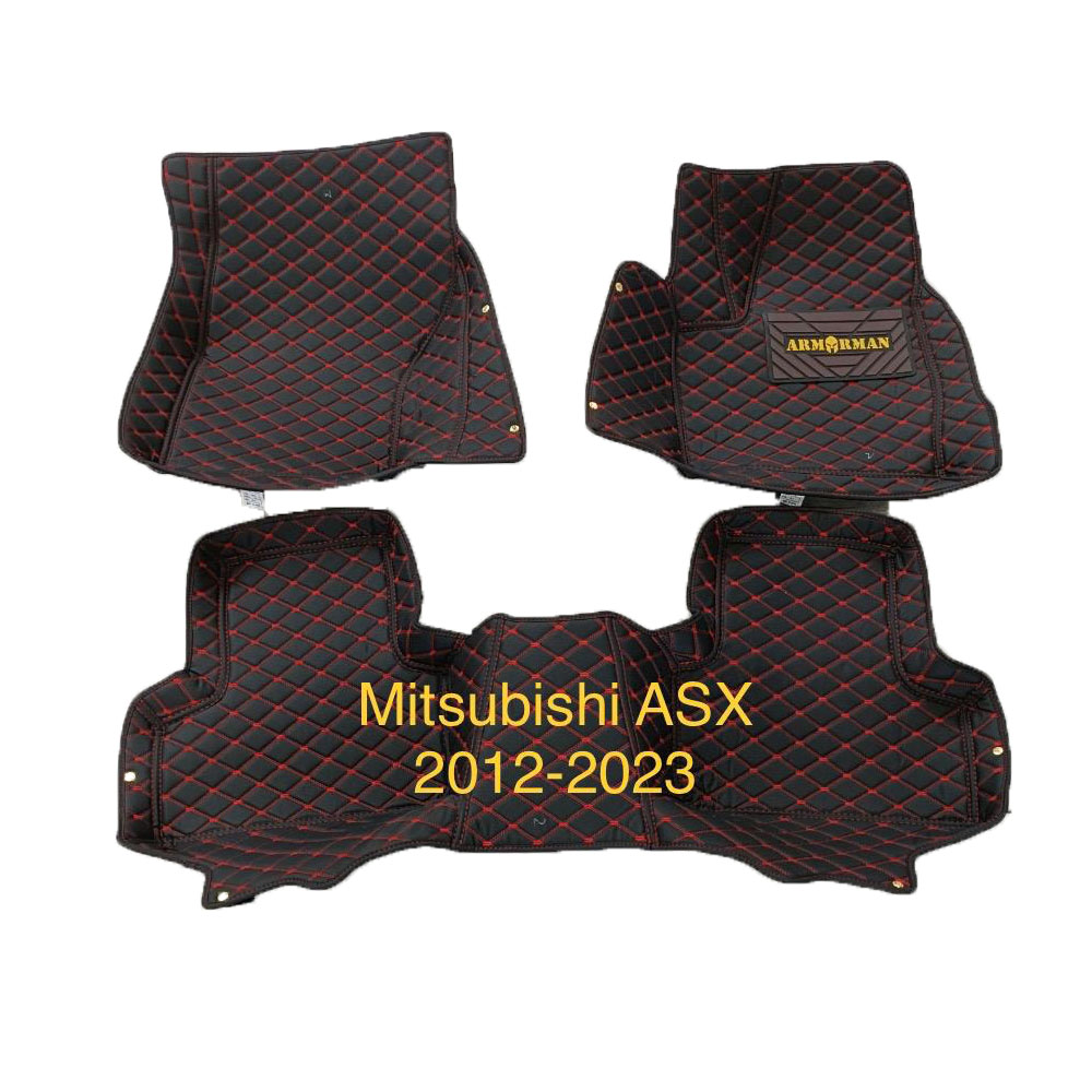 3D Moulded PU leather Waterproof Car Floor Mats For Mitsubishi ASX 2012-2023 -b 3D Moulded PU leather Waterproof Car Floor Mats For Mitsubishi ASX 2012-2023