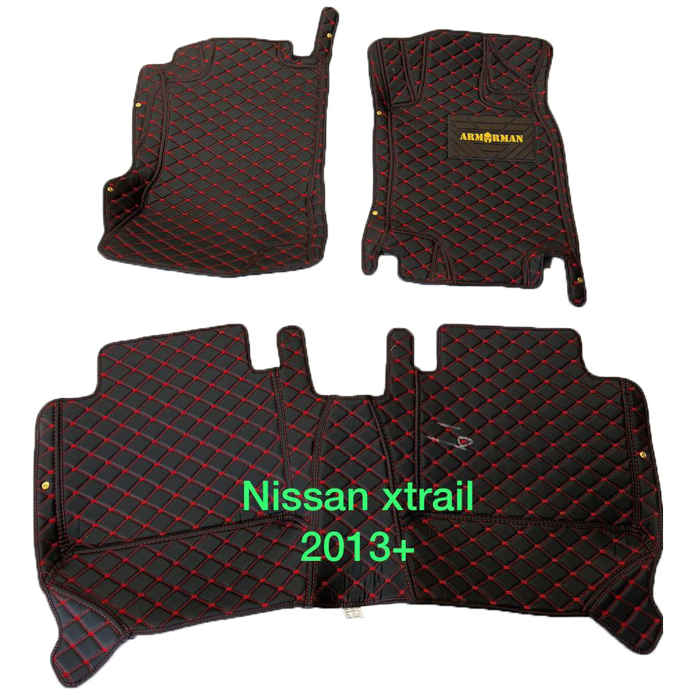 3D Moulded PU leather Waterproof Car Floor Mats For Nissan X-trail 2013-onward-a 3D Moulded PU leather Waterproof Car Floor Mats For Nissan X-trail 2013-onward