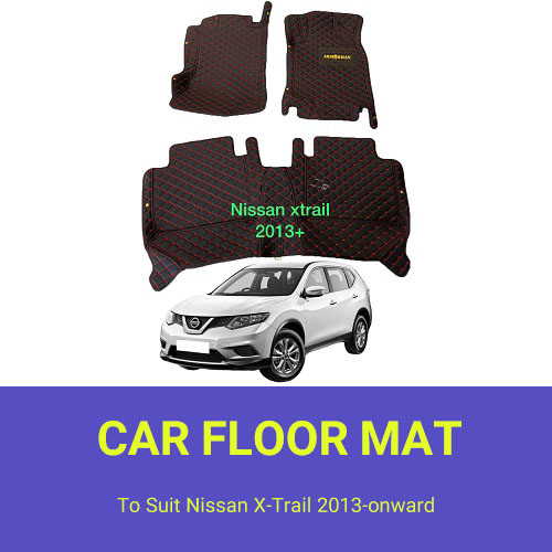 3D Moulded PU leather Waterproof Car Floor Mats For Nissan X-trail 2013-onward 3D Moulded PU leather Waterproof Car Floor Mats For Nissan X-trail 2013-onward