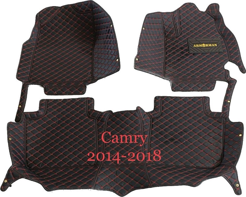 3D Moulded PU leather Waterproof Car Floor Mats For Toyota Camry 2014-2018 3D Moulded PU leather Waterproof Car Floor Mats For Toyota Camry 2014-2018