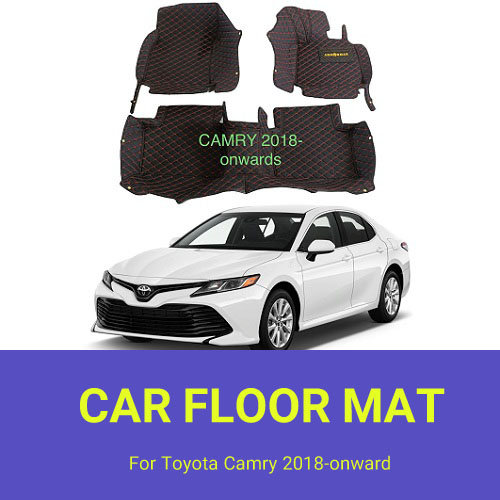 3D Moulded PU leather Waterproof Car Floor Mats For Toyota Camry 2018-onward 3D Moulded PU leather Waterproof Car Floor Mats For Toyota Camry 2018-onward