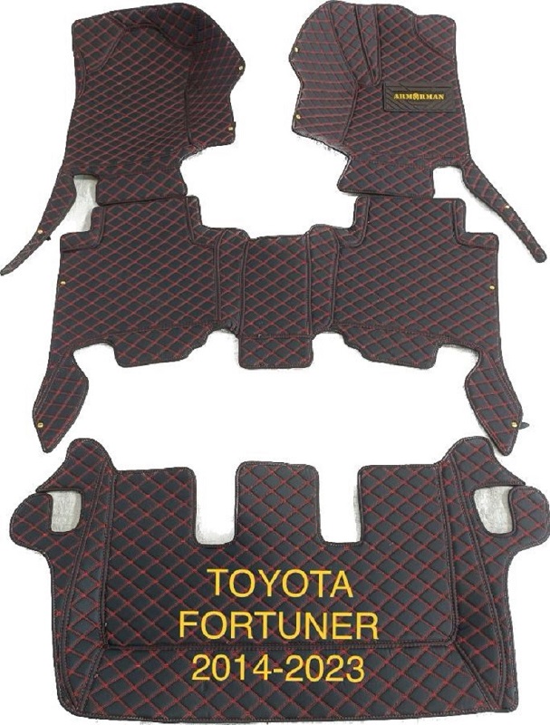 3D Moulded PU leather Waterproof Car Floor Mats For Toyota Fortuner 2014-2023 3D Moulded PU leather Waterproof Car Floor Mats For Toyota Fortuner 2014-2023