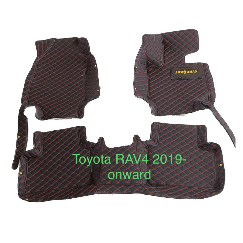 3D Moulded PU leather Waterproof Car Floor Mats For Toyota Rav4 2019-onward 3D Moulded PU leather Waterproof Car Floor Mats For Toyota Rav4 2019-onward