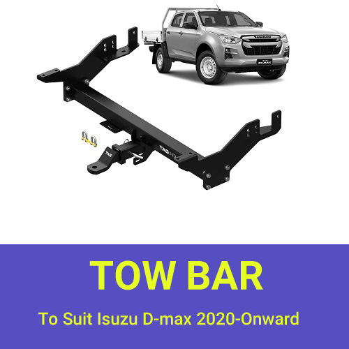 TAG Heavy Duty Extended Towbar for Isuzu D-Max 2020-Onward TAG Heavy Duty Extended Towbar for Isuzu D-Max 2020-Onward