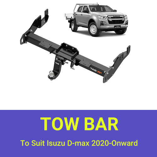 TAG 4x4 Recovery Towbar for Isuzu D-Max 2020-Onward TAG 4x4 Recovery Towbar for Isuzu D-Max 2020-Onward