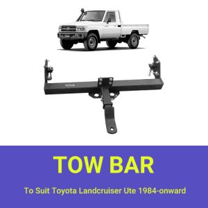 TAG Heavy Duty Towbar for Toyota Landcruiser Ute 1984-onward