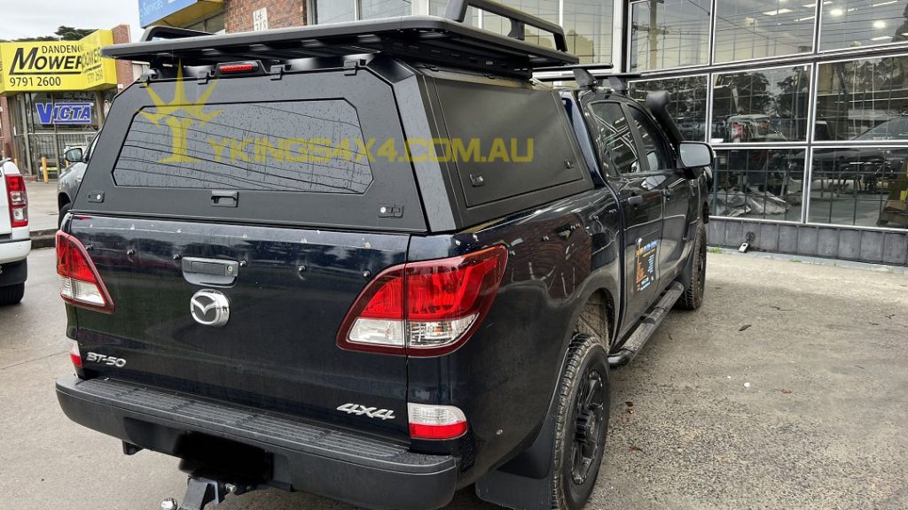 Buy TUB STEEL CANOPY WITH SIDE SOLID DOORS (2W) FOR MAZDA BT-50 2010 ...