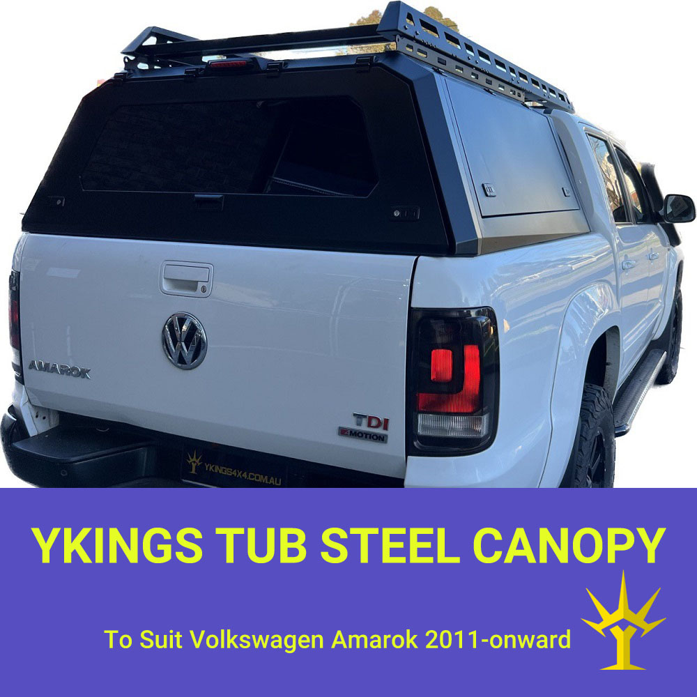 TUB STEEL CANOPY WITH SIDE SOLID DOORS ( 2W) FOR VOLKSWAGEN AMAROK 2011-onward-c TUB STEEL CANOPY WITH SIDE SOLID DOORS ( 2W) FOR VOLKSWAGEN AMAROK 2011-onward