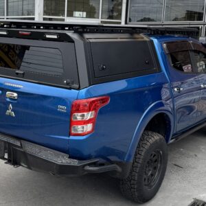 YKINGS TUB GEN-x CANOPY WITH SIDE SOLID DOORS ( 2W) FOR MITSUBISHI TRITON MQ 2015-2018