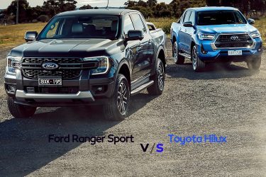 Comparison of Ford Ranger and Toyota Hilux 2023